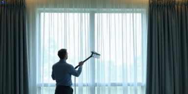 Commercial drapes cleaning service hamilton hotels offices