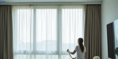Delicate sheer drape cleaning hamilton Fresho Curtain Cleaning