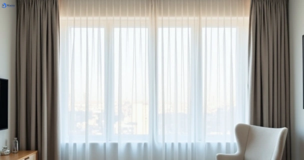 Restored vibrant drapes in hamilton QLD after Fresho Curtain Cleaning